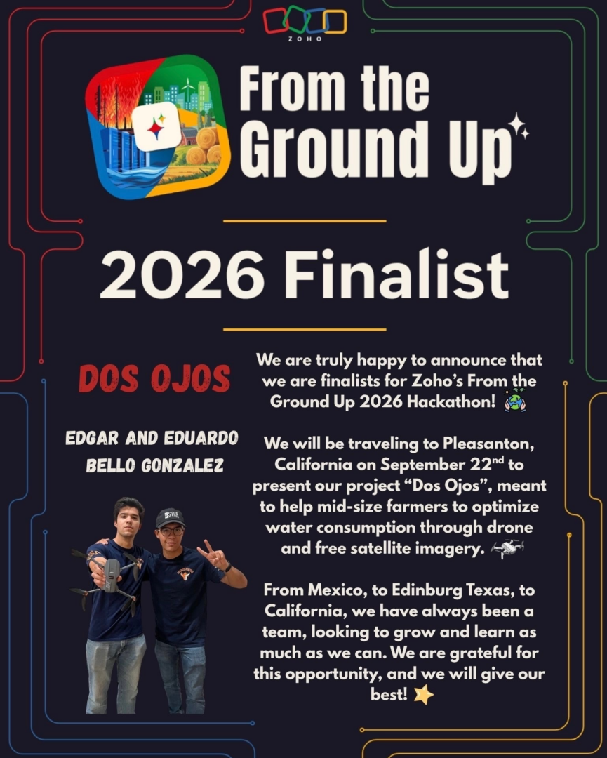 Dos Ojos 2026 From the Ground Up finalist