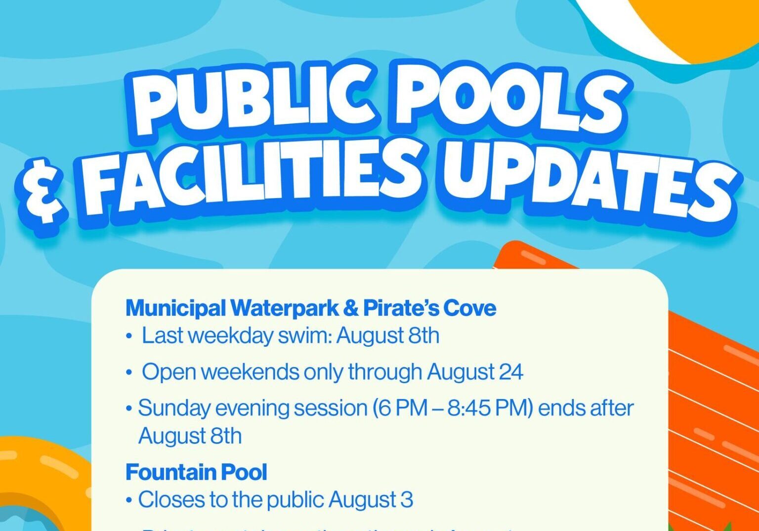 Edinburg Parks and Recreation pools update