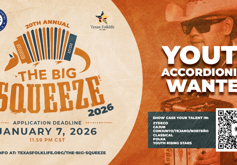 The Big Squeeze 2026 youth accordionists wanted