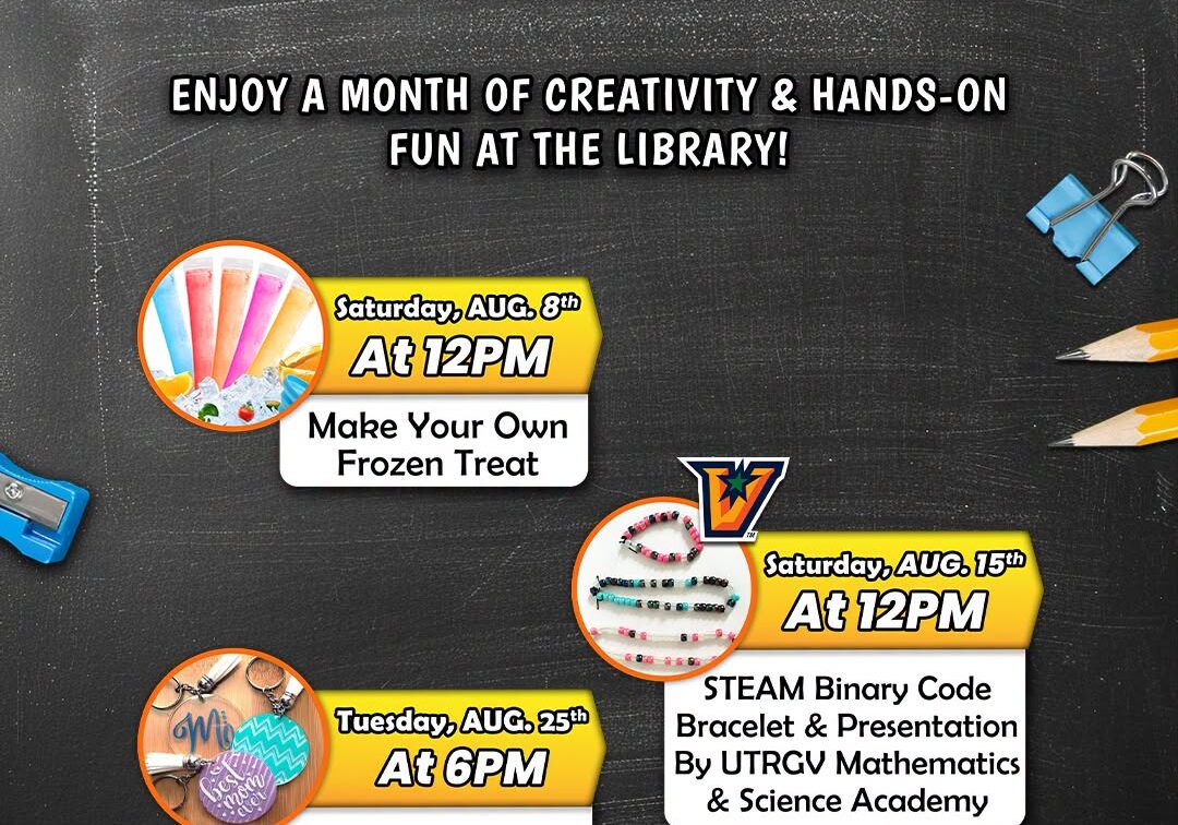 Teen and tween library program flyer