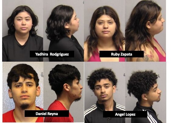 Collage of eight mugshot-style portraits