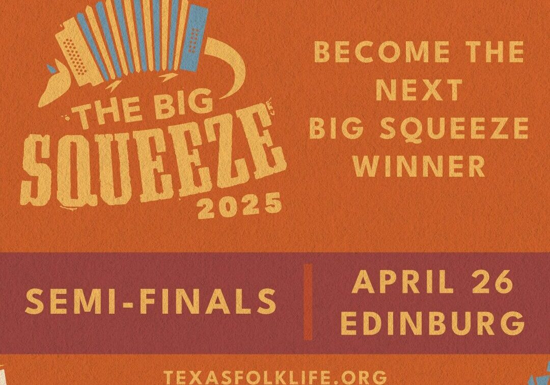 The Big Squeeze 2025 accordion competition poster