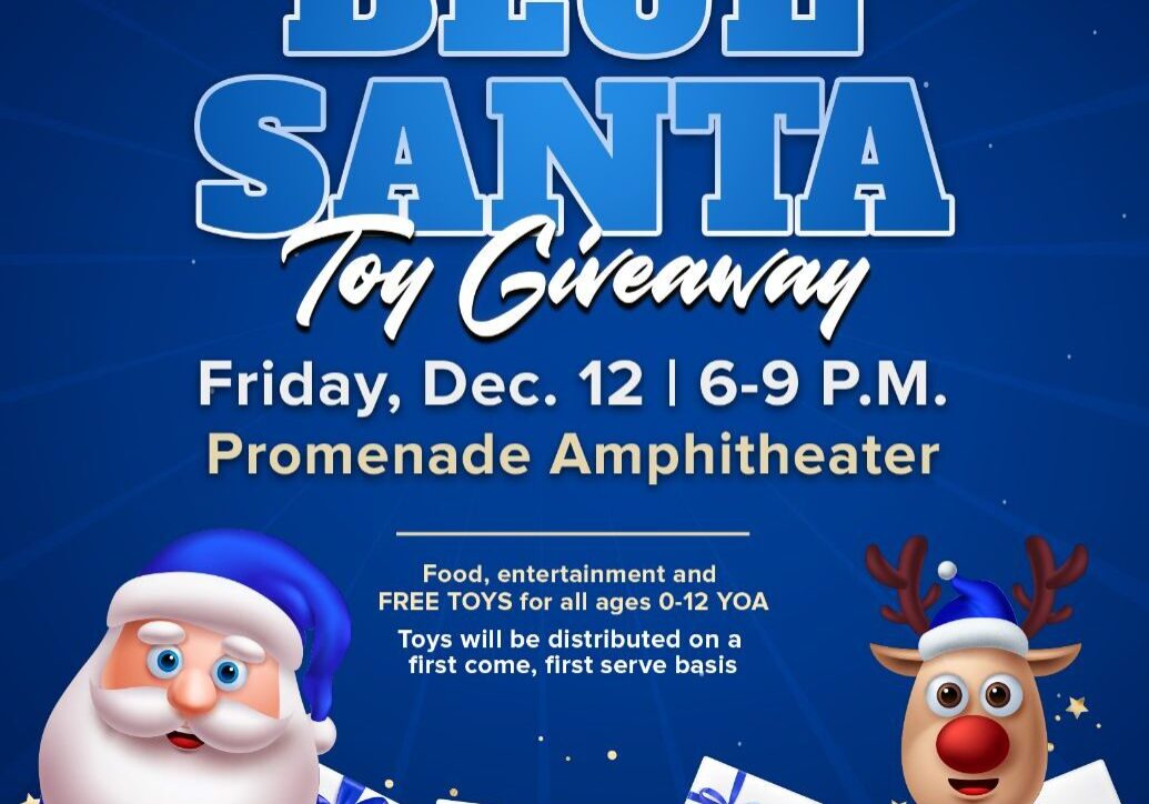 Blue Santa 2025