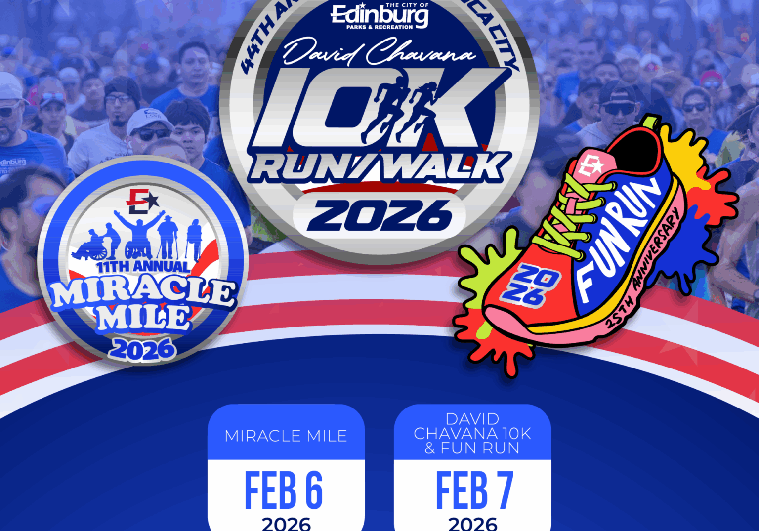 Save the date: Edinburg 10K Run/Walk 2026