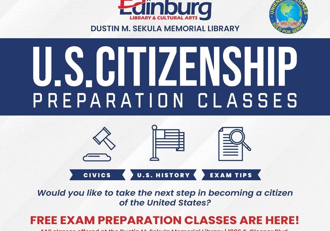 Free U.S. citizenship classes at library