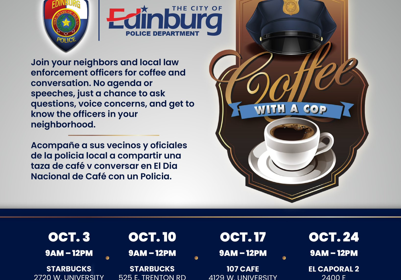 Coffee with Cops