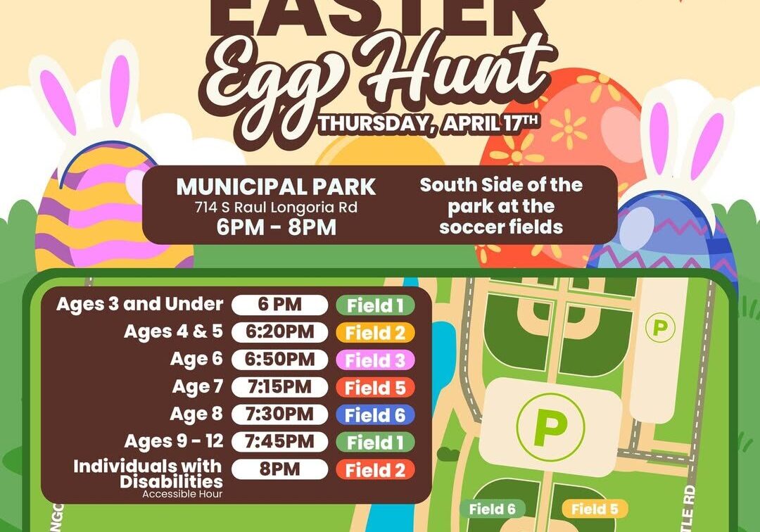 Edinburg Easter Egg Hunt event map