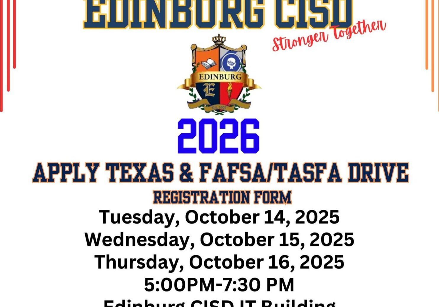 FAFSA drive