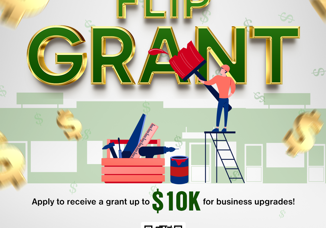 Flip Grant $10K business upgrades coming soon
