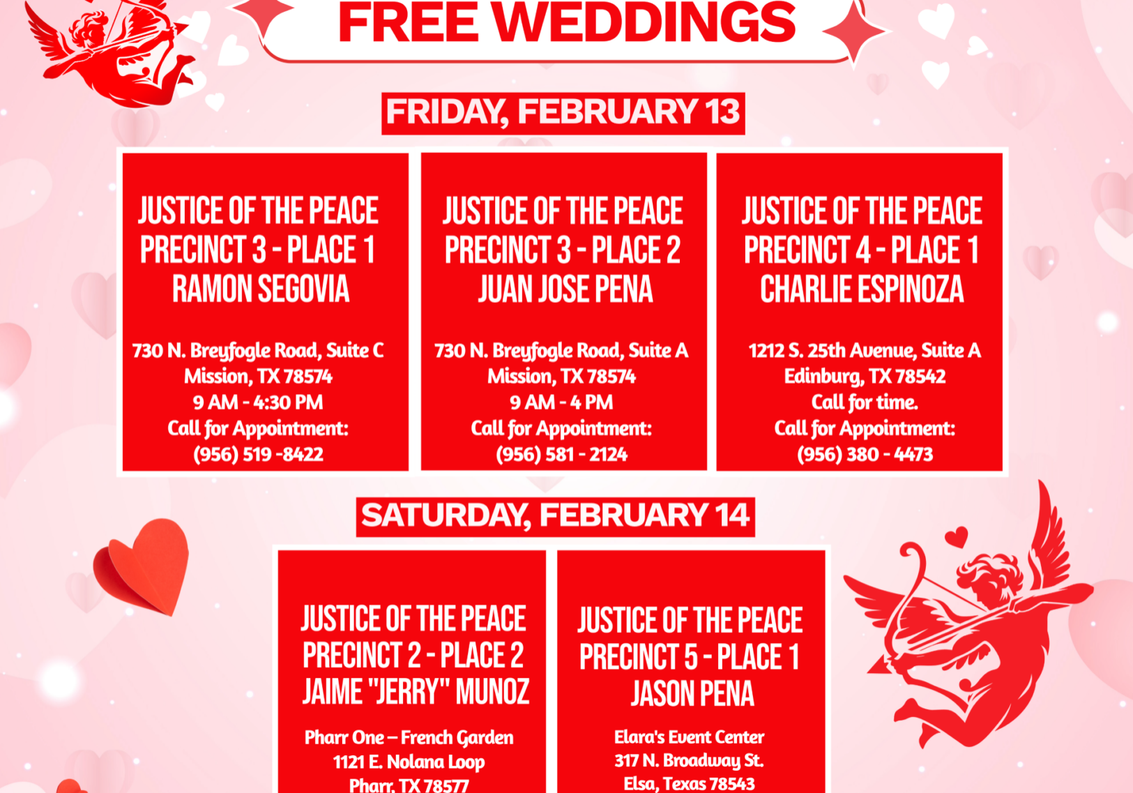 Free Weddings