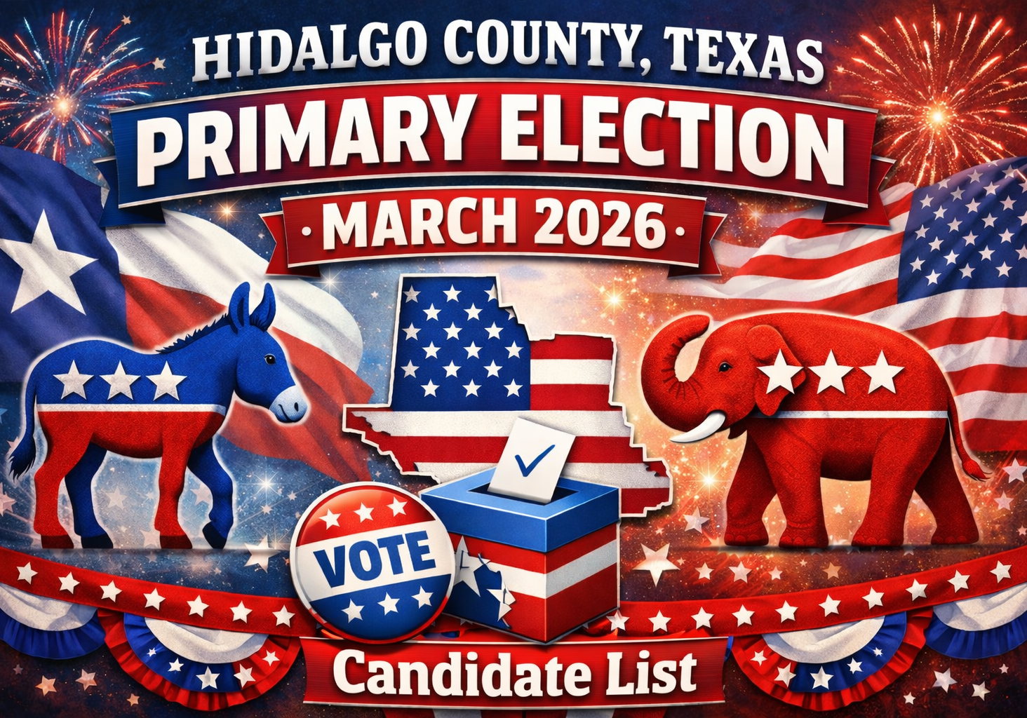 Hidalgo County primary election March 2026