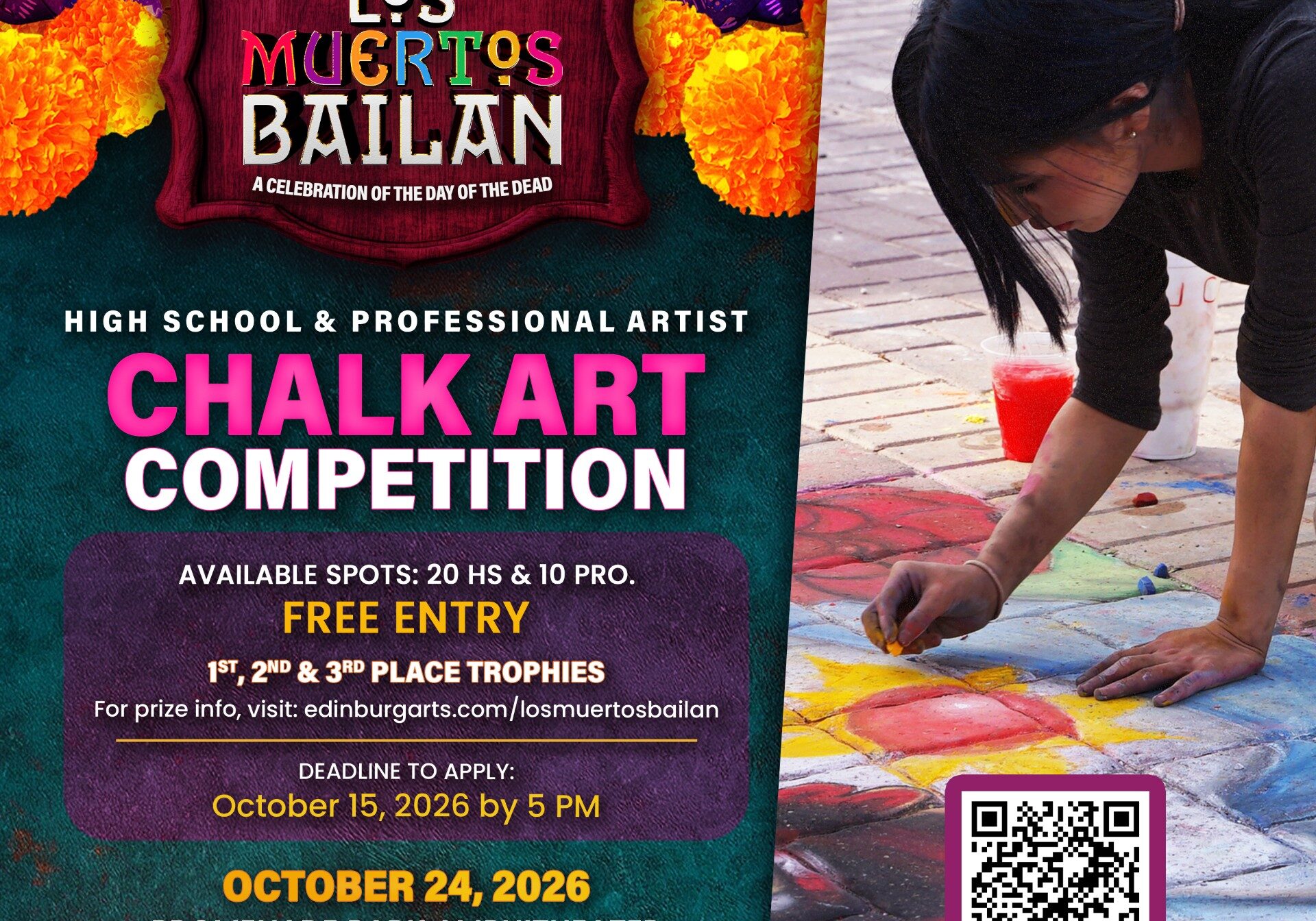HS & Adult Chalk Art