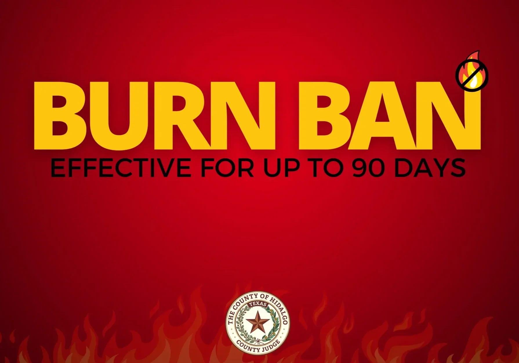 Hidalgo Burn Ban