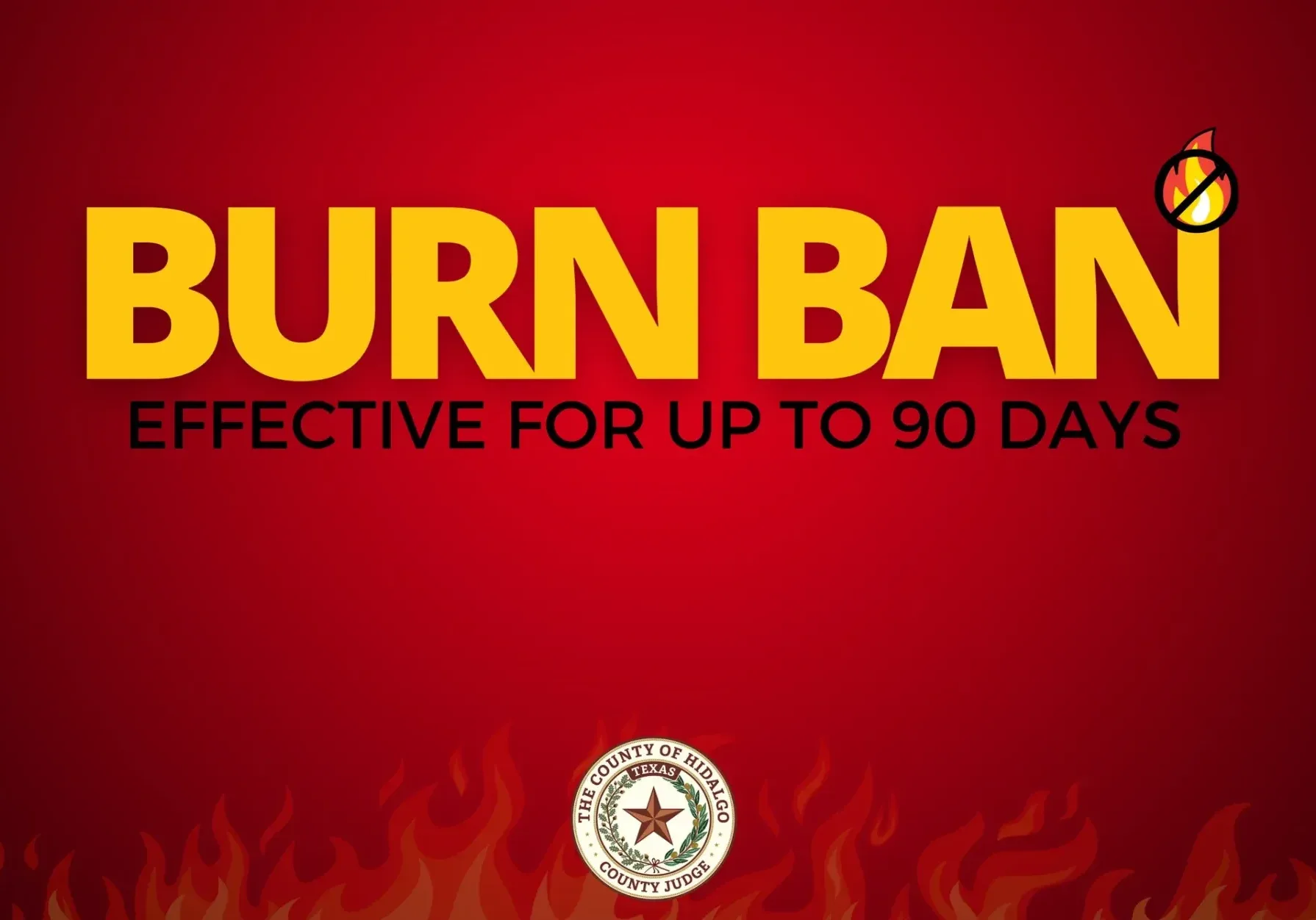 Hidalgo Burn Ban