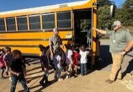 Kids return to school