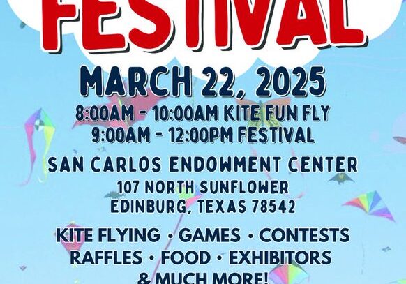 San Carlos Kite Fun Fly Festival poster