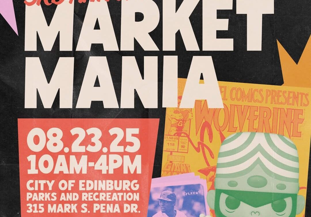Market Mania Edinburg event poster free