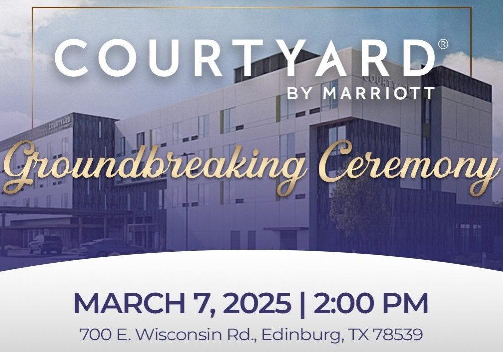 Courtyard by Marriott groundbreaking ceremony announcement