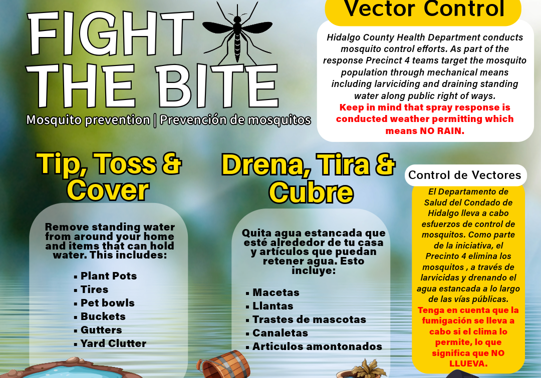 Fight the Bite mosquito prevention flyer