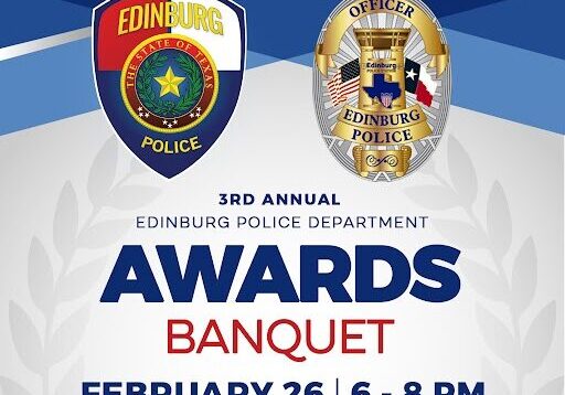 Edinburg Police Department awards banquet flyer