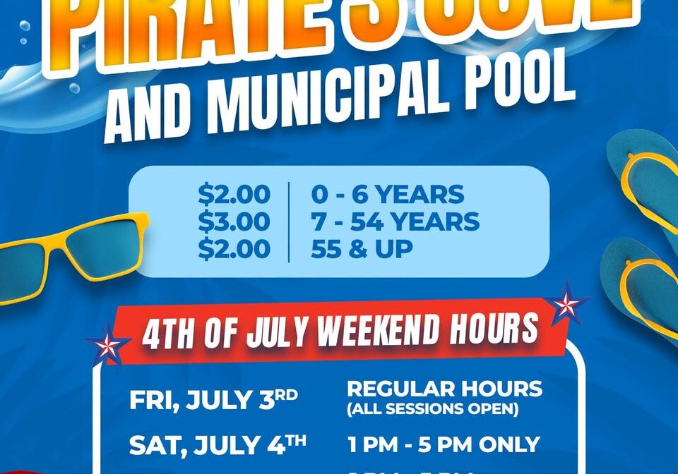 Pirate Cove hours
