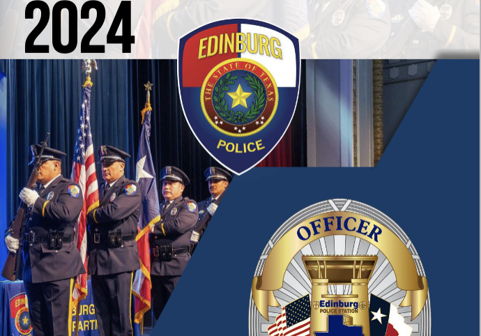 Edinburg Police Department 2024 annual report cover