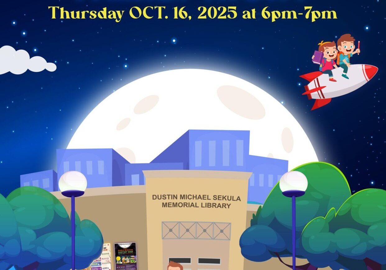 STEAM and literacy family night at library