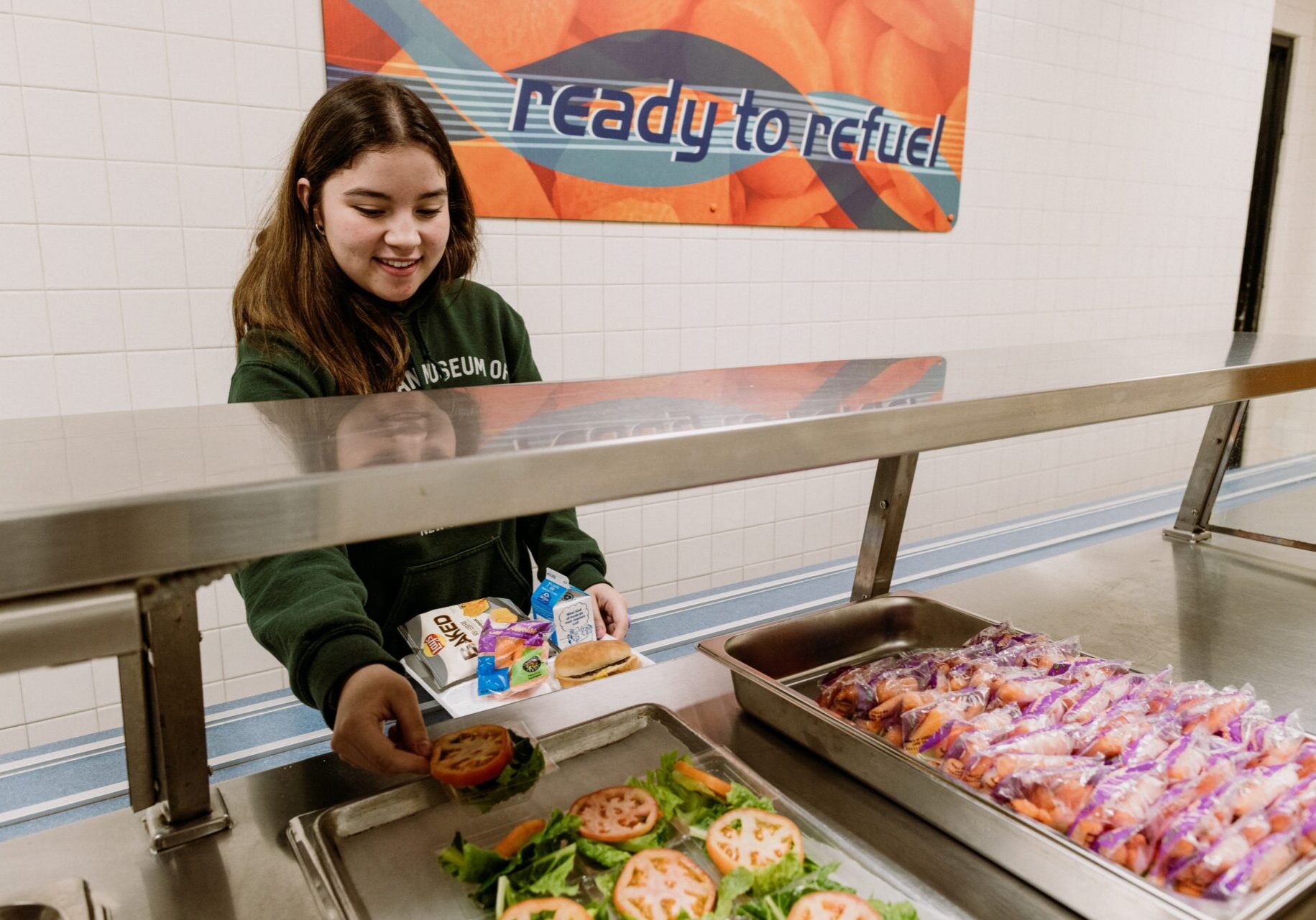 StudentinCafeteria