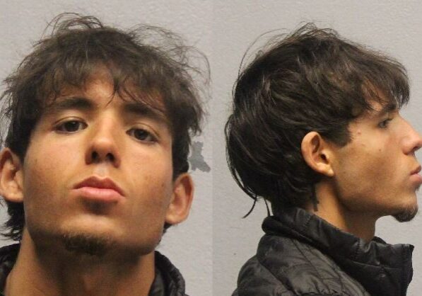 Mugshot front and side of young man