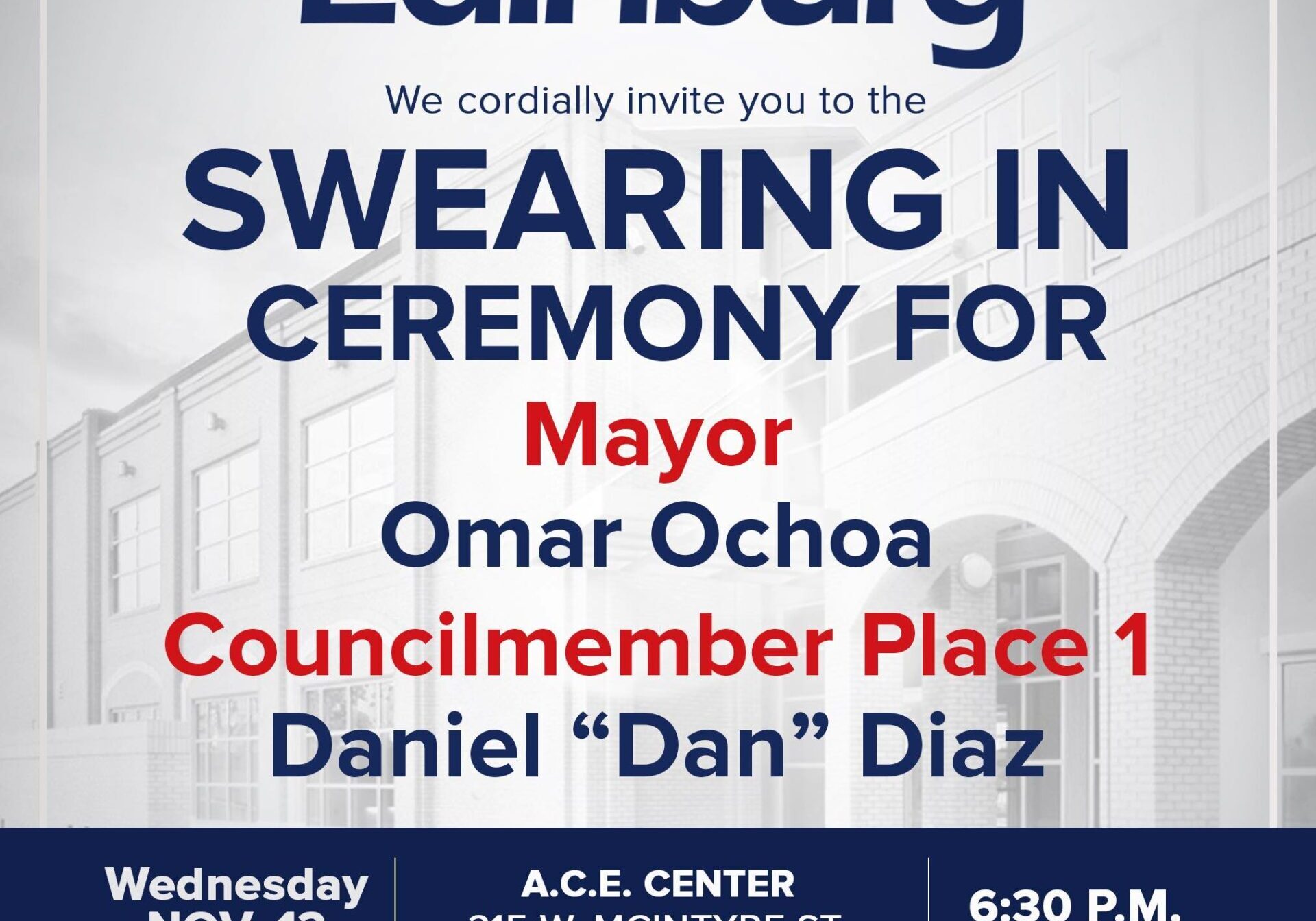 Swearing in ceremony 2025