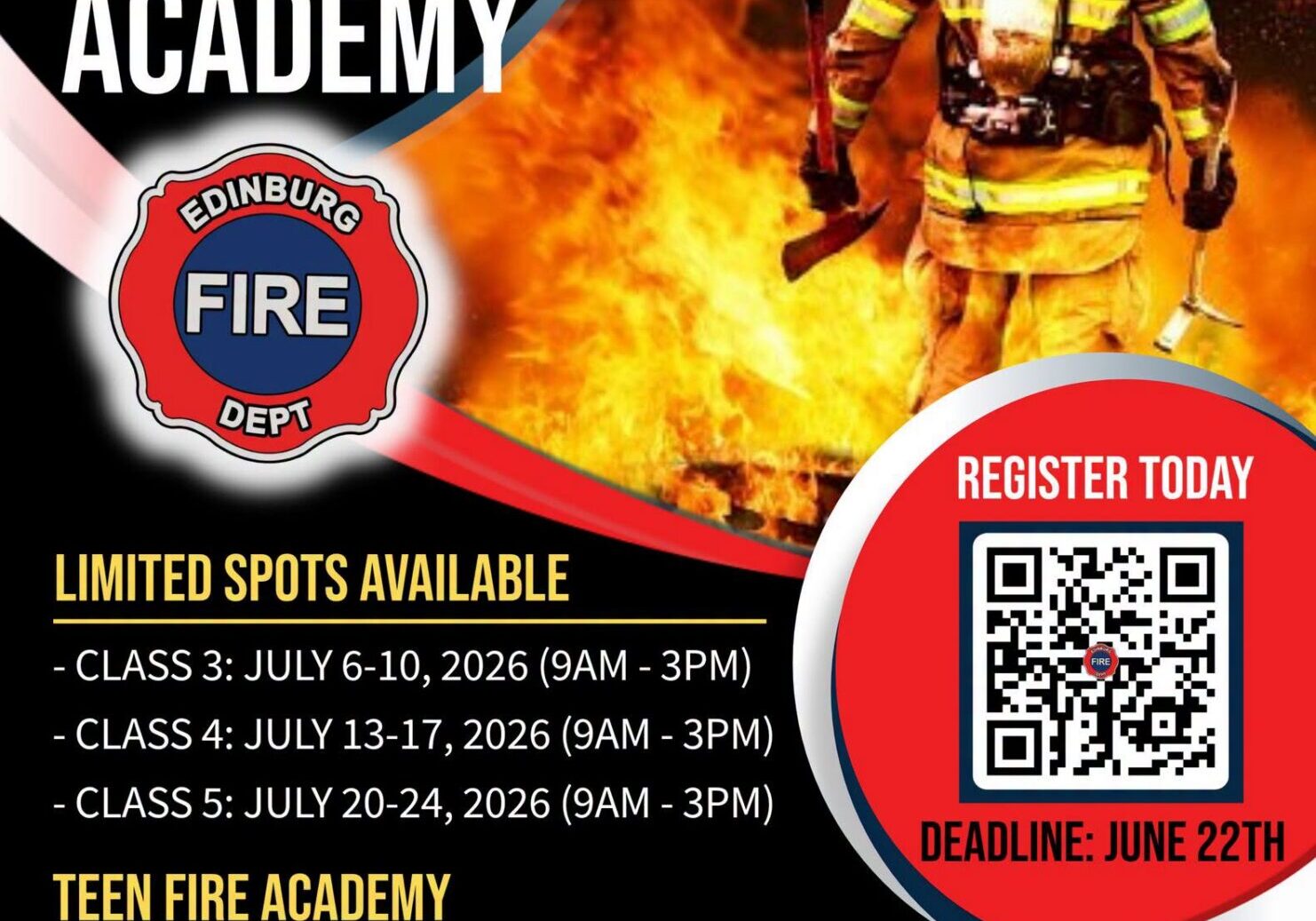 Teen Fire Academy