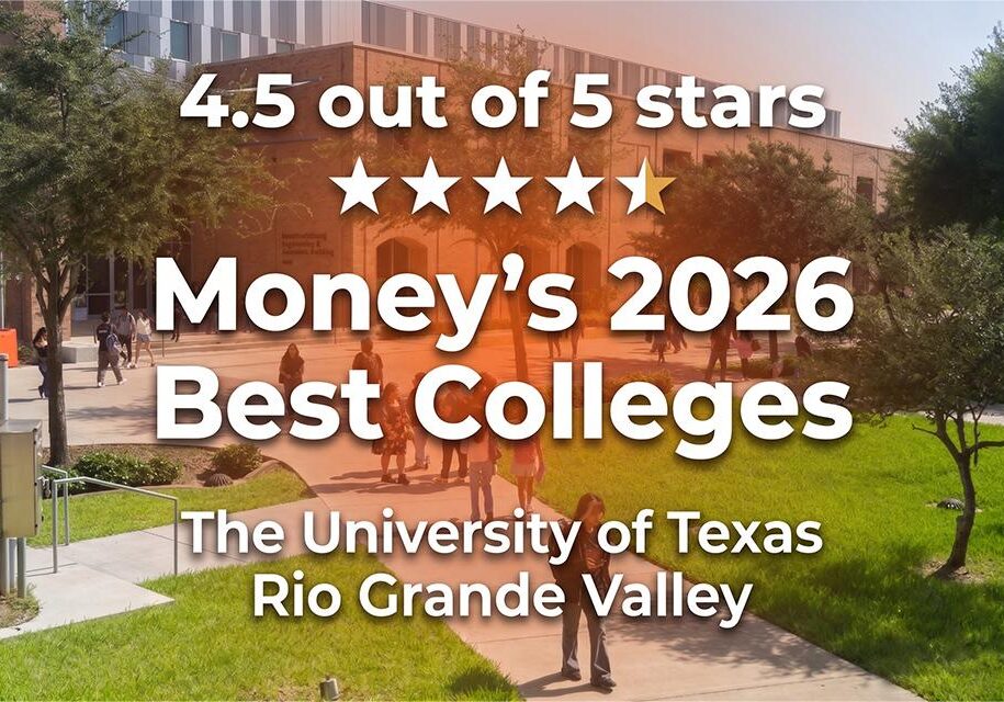 University of Texas Rio Grande Valley recognition graphic