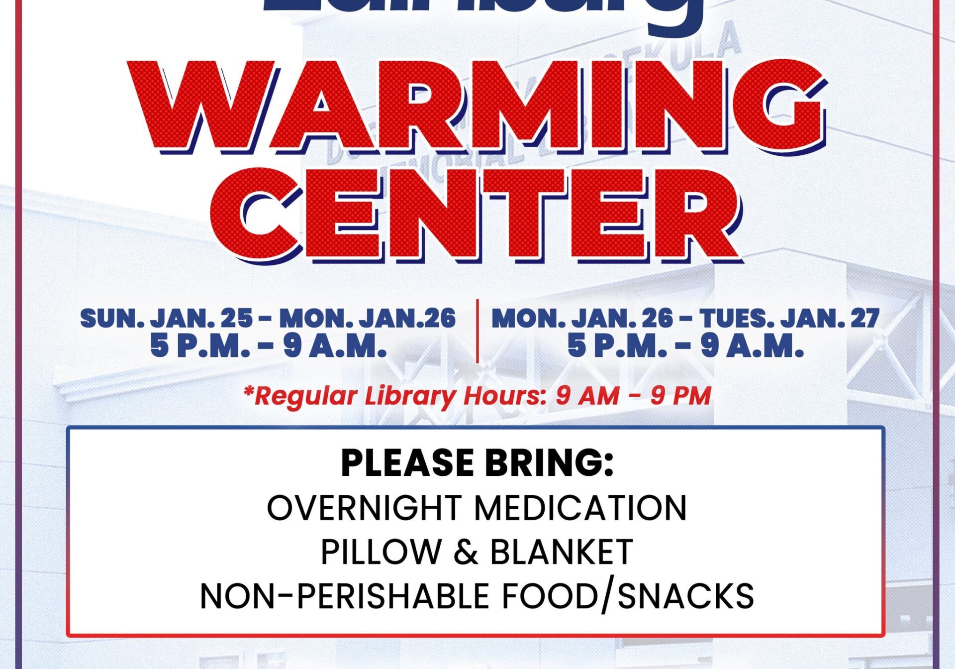 Warming center