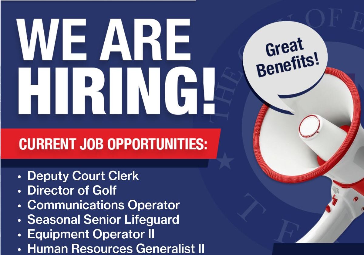 We are hiring